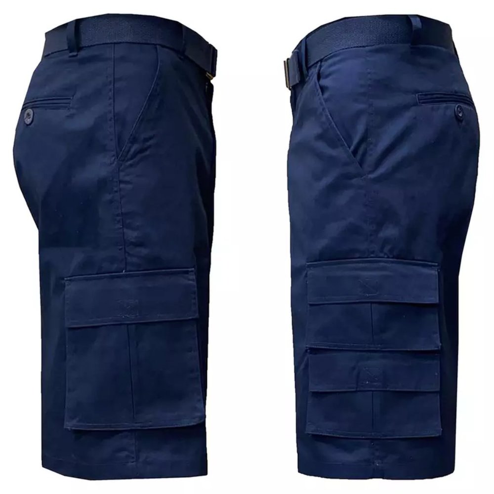 Men's 7-Pocket Belted 13 Cargo Shorts